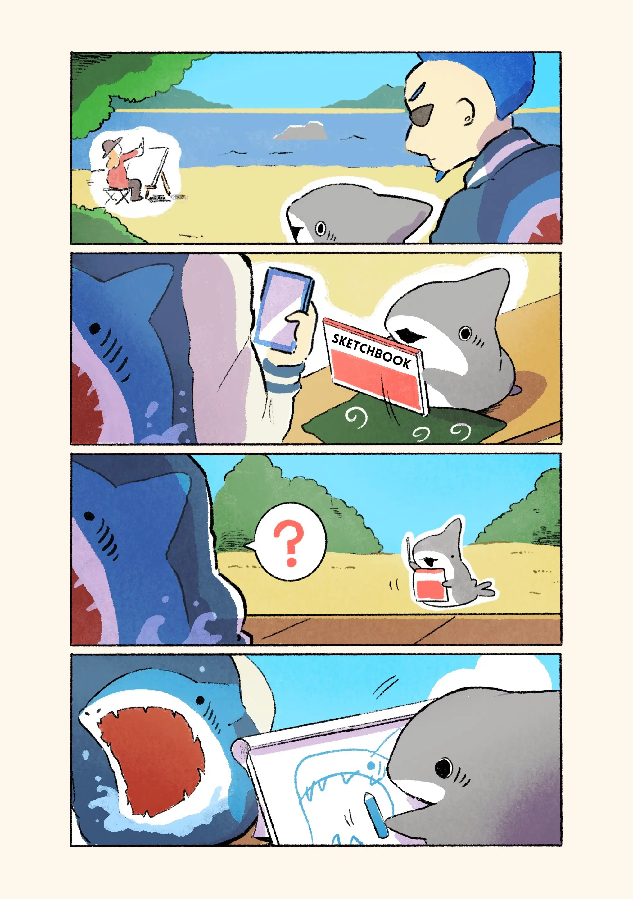 Little Shark's Outings - Chapter 190: Little Shark And Sketches