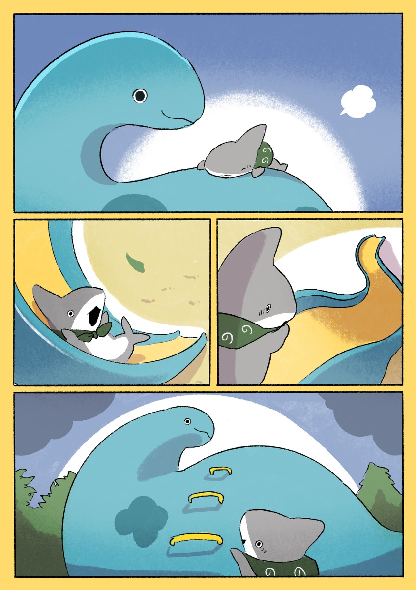 Little Shark's Outings - Vol.3 Chapter 71: Dinosaur