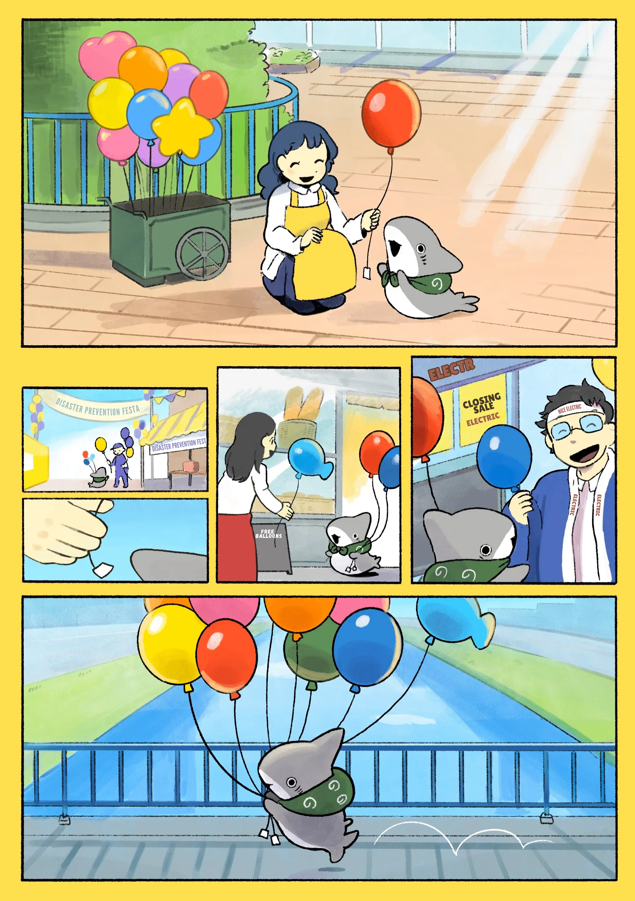 Little Shark's Outings - Chapter 205: Little Shark And Balloons