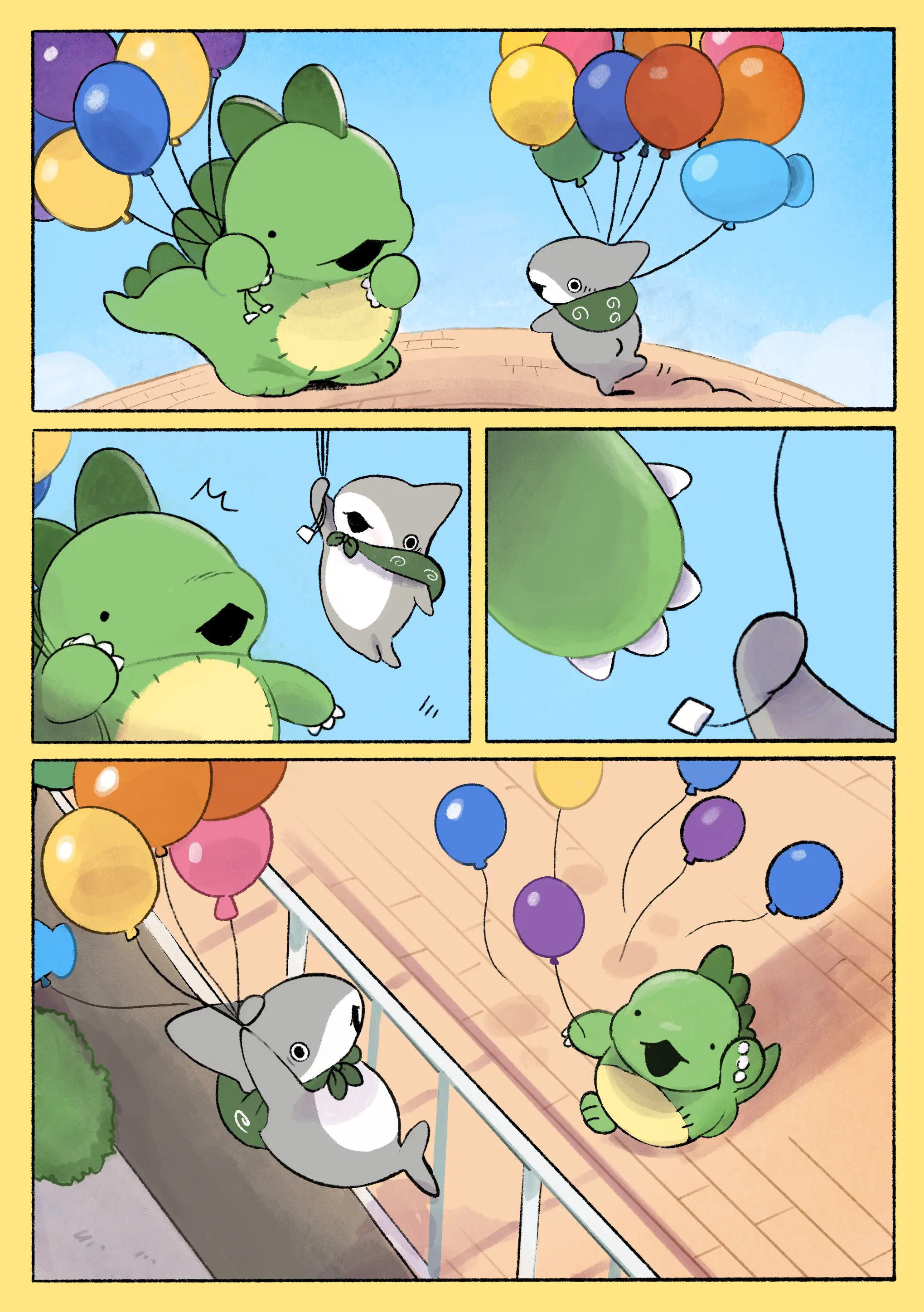 Little Shark's Outings - Chapter 205: Little Shark And Balloons