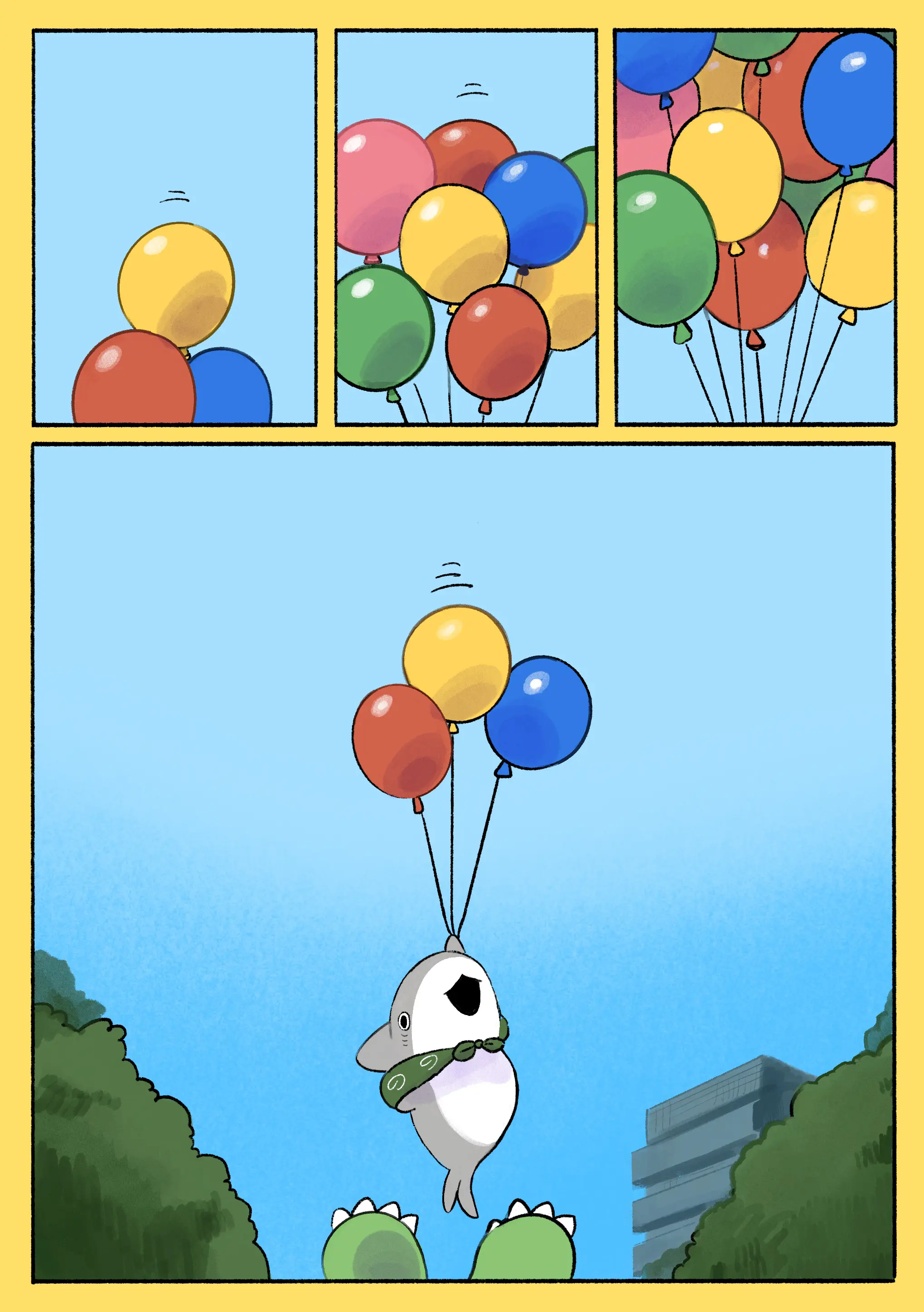 Little Shark's Outings - Chapter 205: Little Shark And Balloons