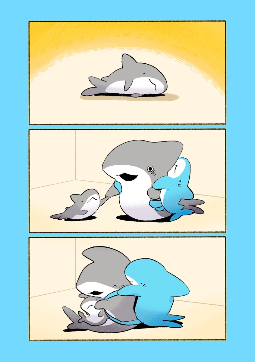 Little Shark's Outings - Chapter 98: Little Shark And Shark Backpack