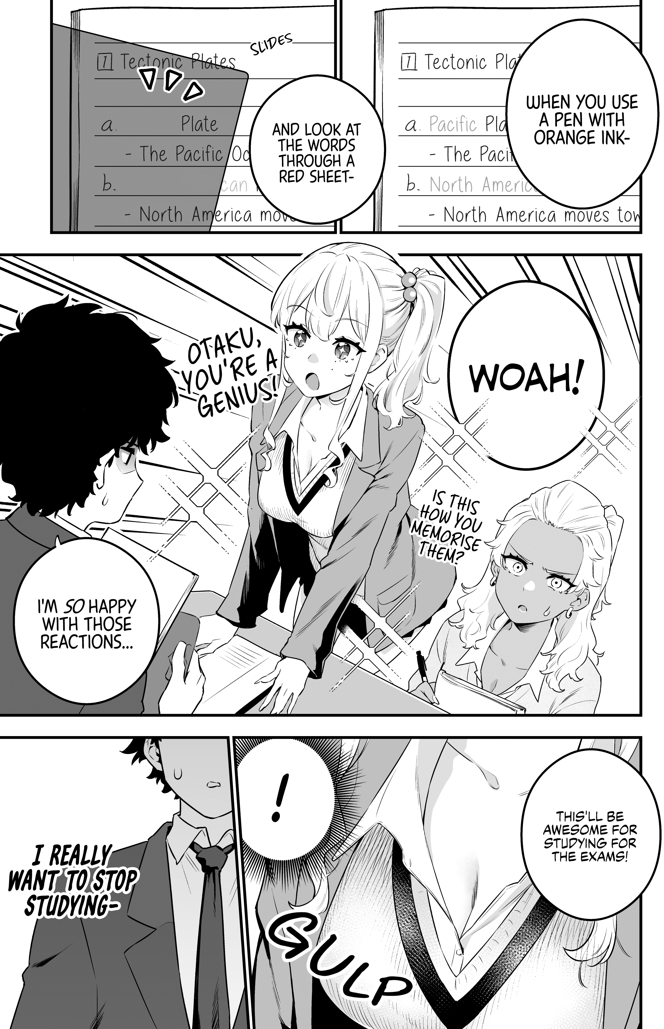 Temptation Of Shiro Gal & Kuro Gal - Chapter 17: Studying