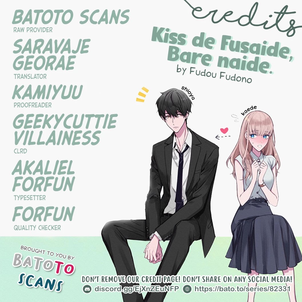 Kiss De Fusaide, Bare Naide. - Chapter 7