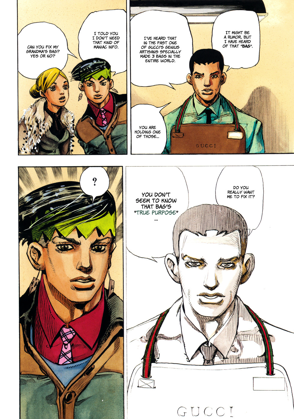 Rohan Kishibe Goes To Gucci - Chapter 0 : [Oneshot]