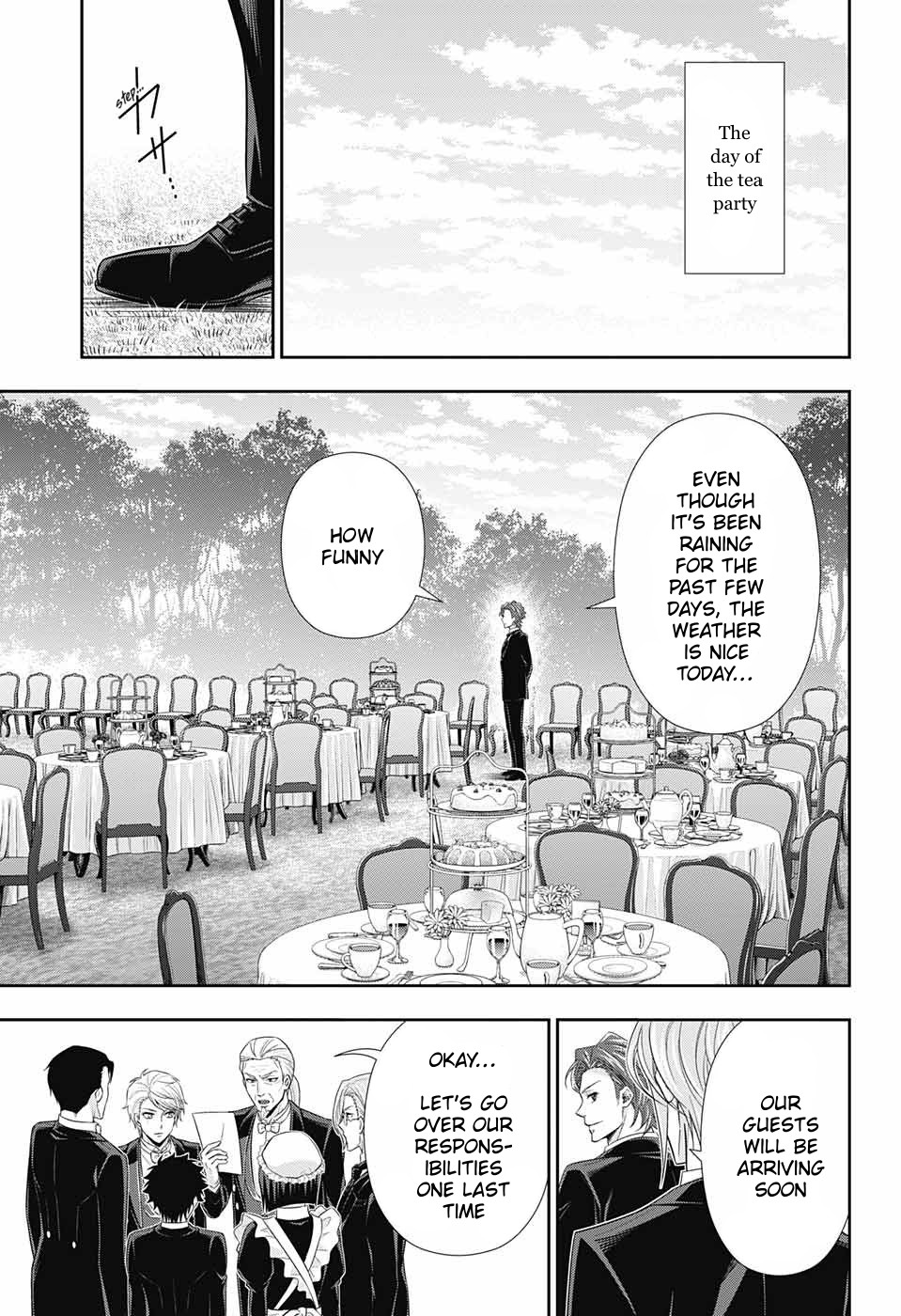 Yukoku No Moriarty - Vol.9 Chapter 32: The Tea Party: Moriarty Family Holiday