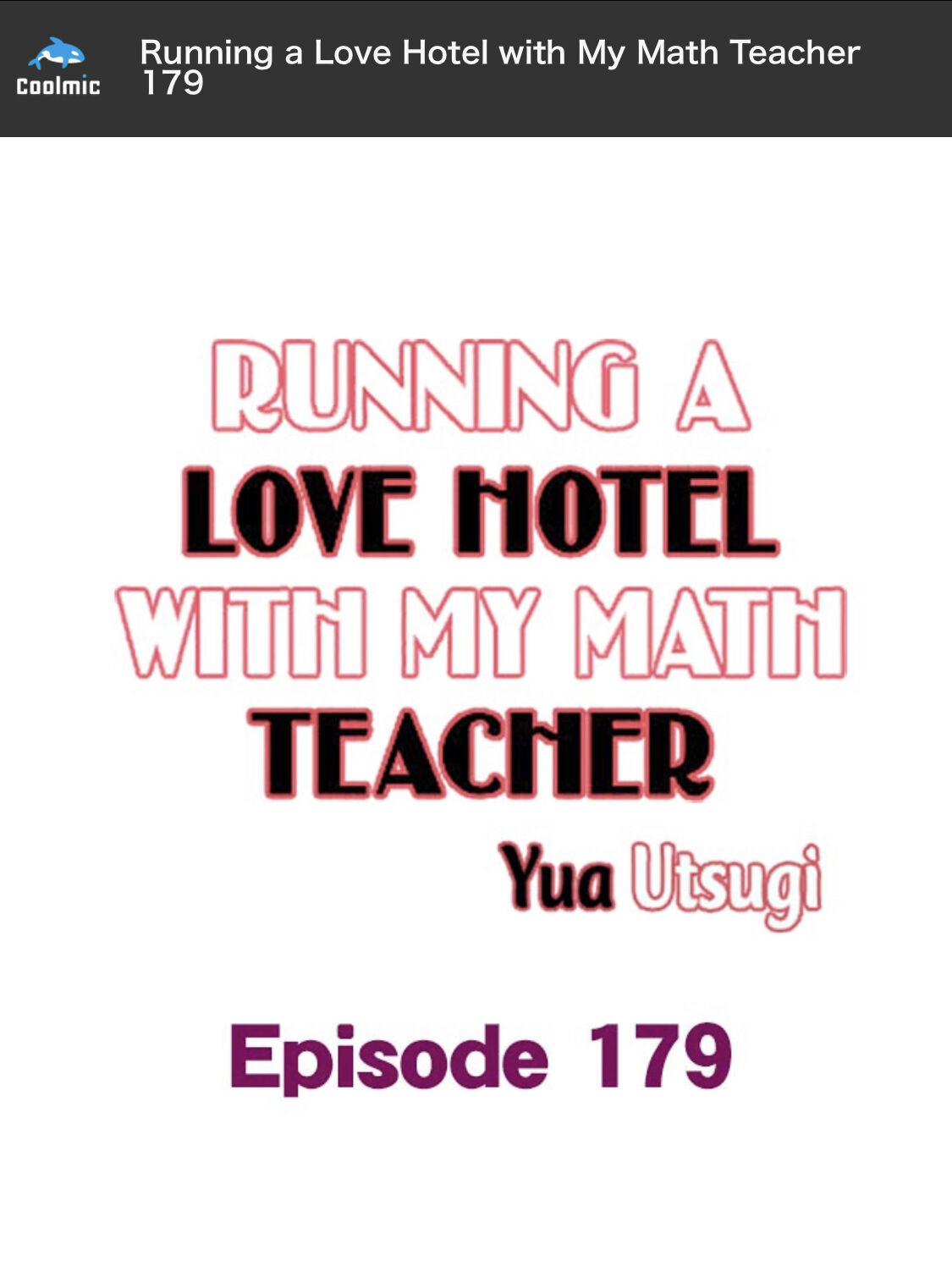 Running A Love Hotel With My Math Teacher - Chapter 179