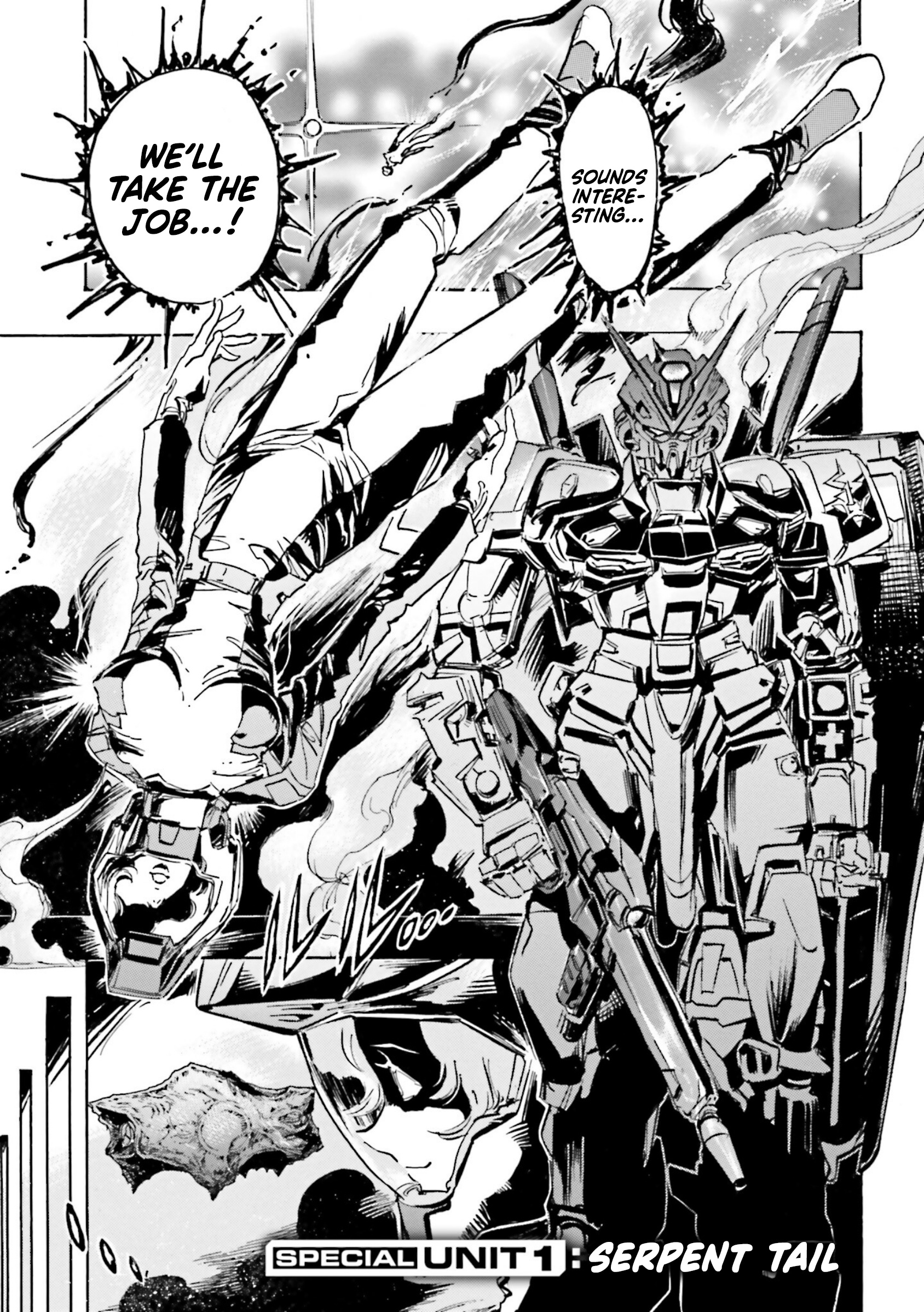 Mobile Suit Gundam Seed Astray R - Vol.1 Chapter 4.5: Special Unit 1: Serpent Tail