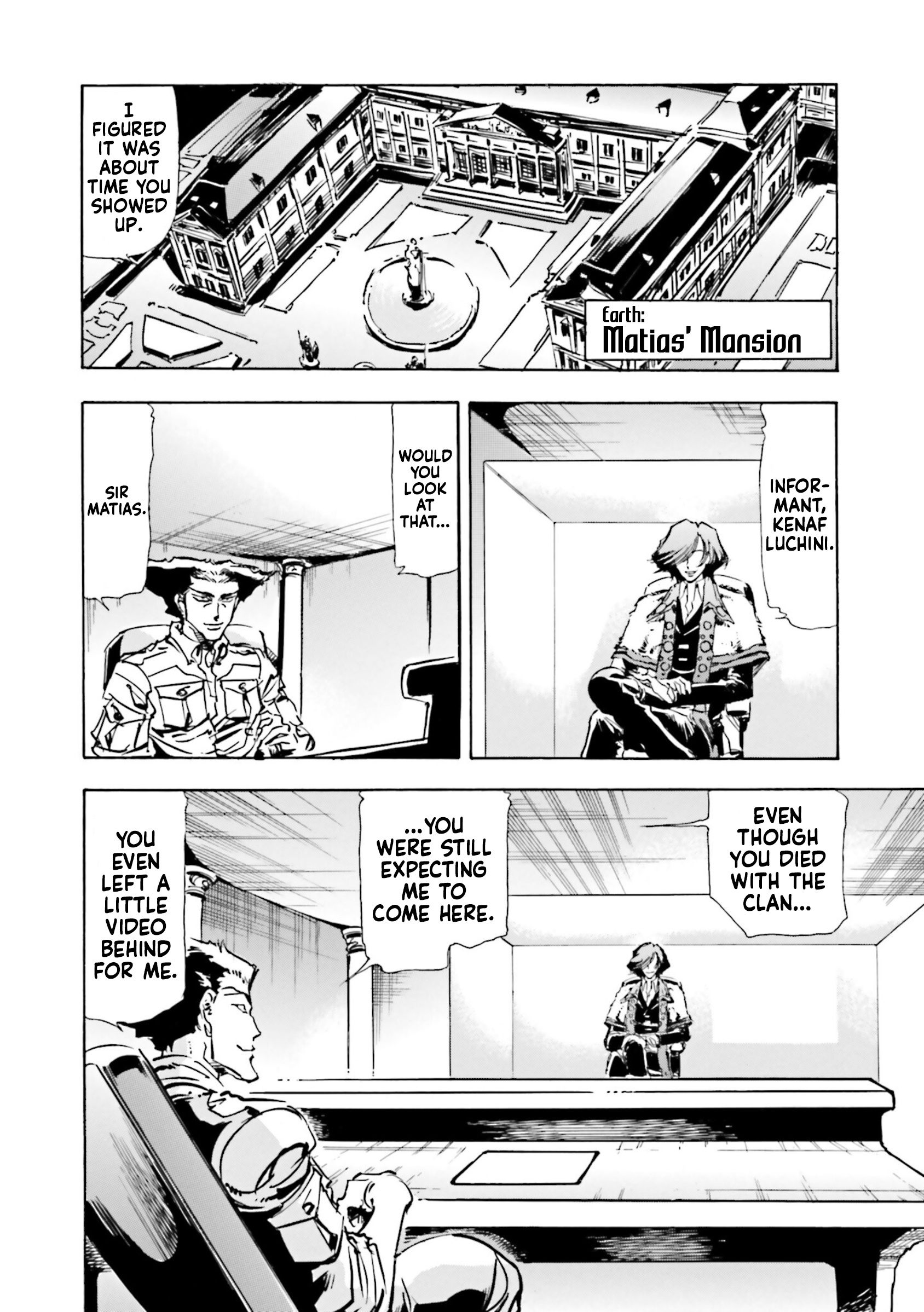 Mobile Suit Gundam Seed Astray R - Vol.2 Chapter 9.8: Special Unit 4: Informant Vs. Reporter