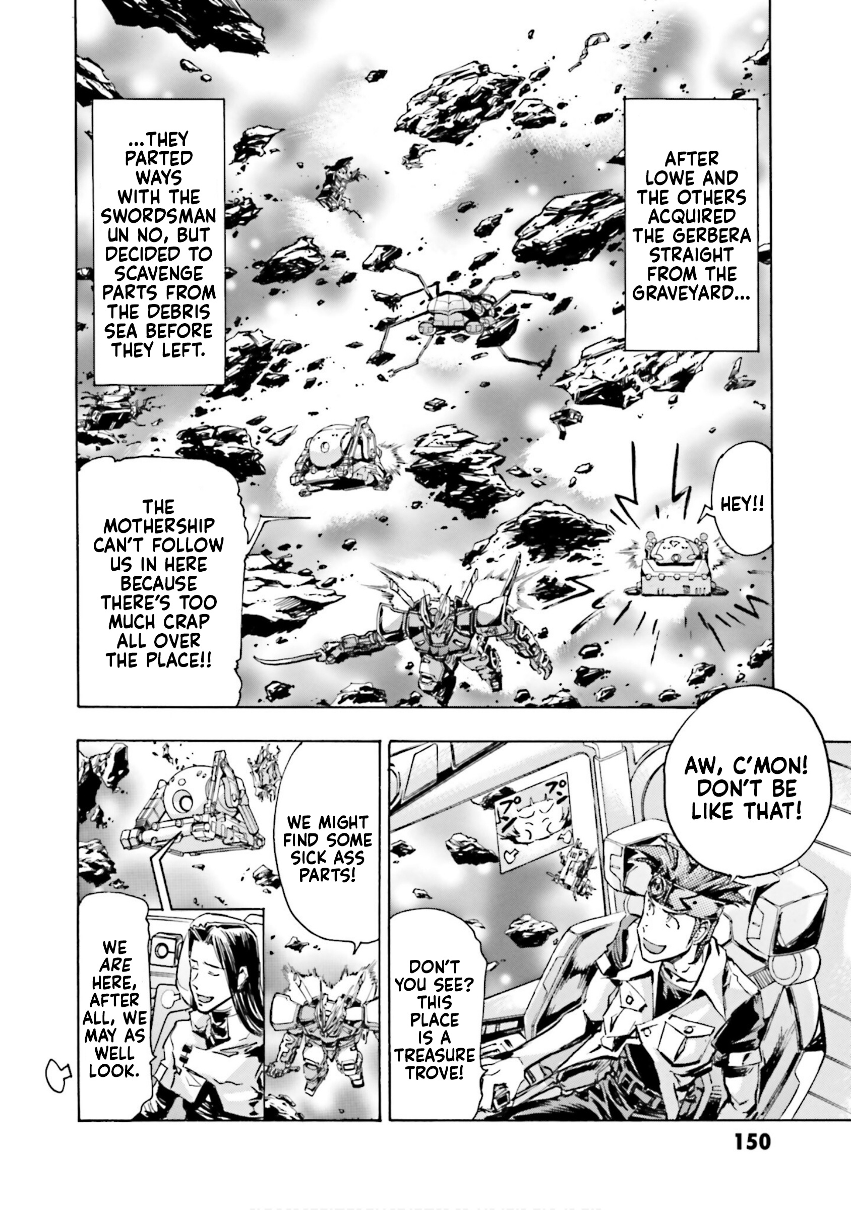 Mobile Suit Gundam Seed Astray R - Vol.1 Chapter 4: Songstress Of The Debris Sea