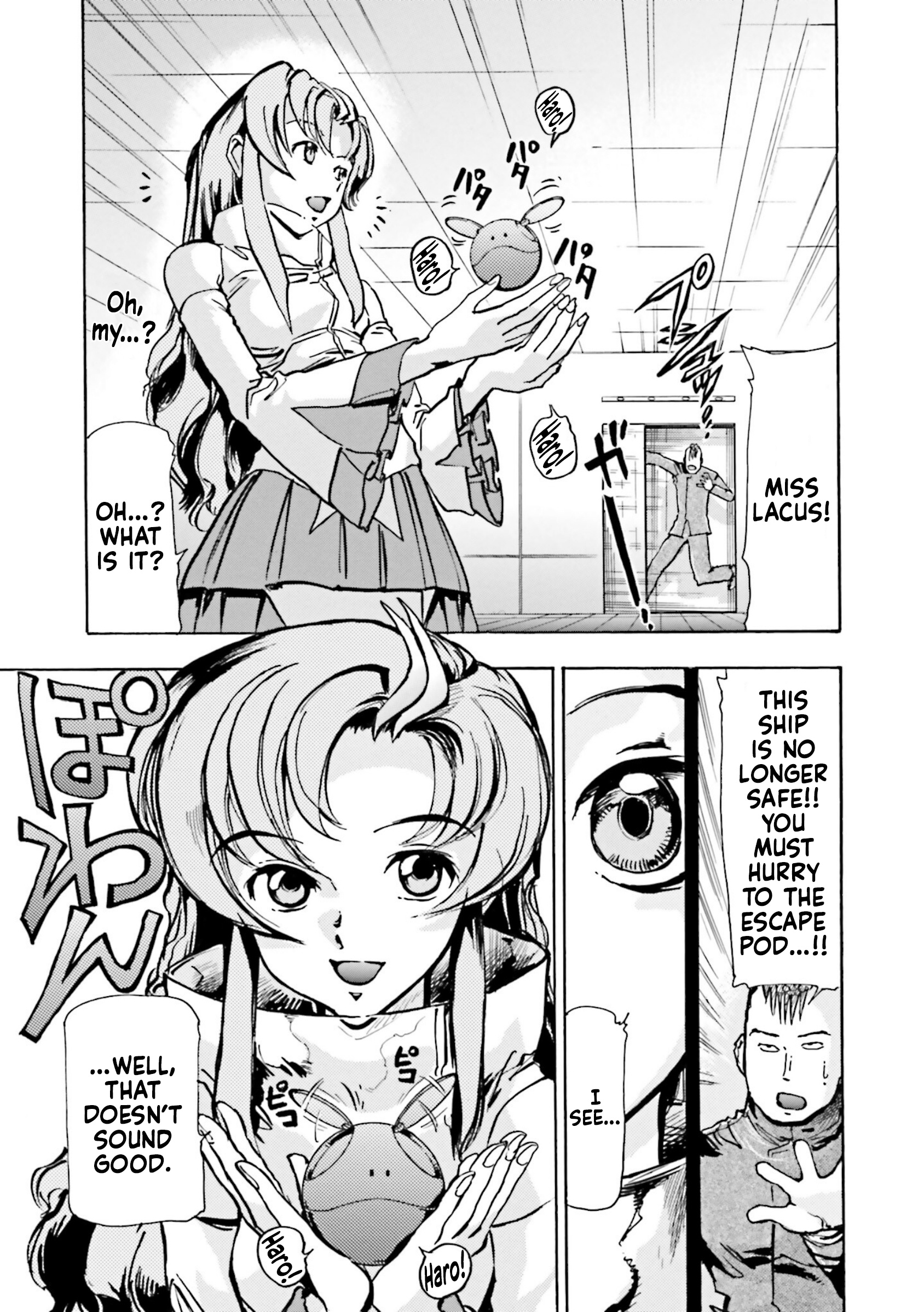 Mobile Suit Gundam Seed Astray R - Vol.1 Chapter 4: Songstress Of The Debris Sea