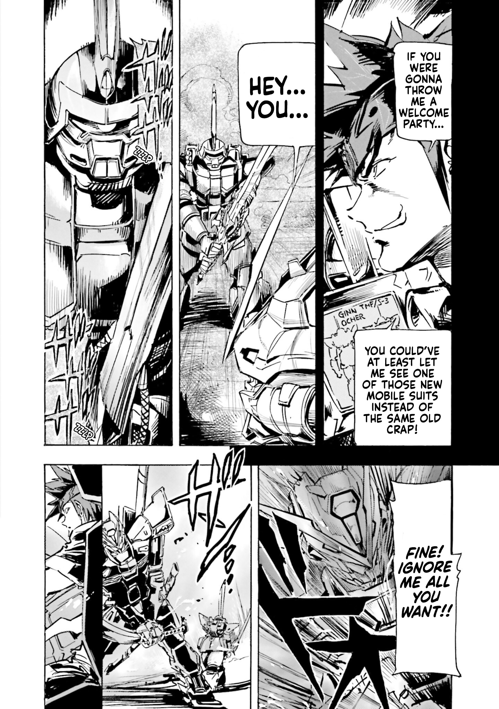 Mobile Suit Gundam Seed Astray R - Vol.2 Chapter 9: Battle For Gibraltar Base