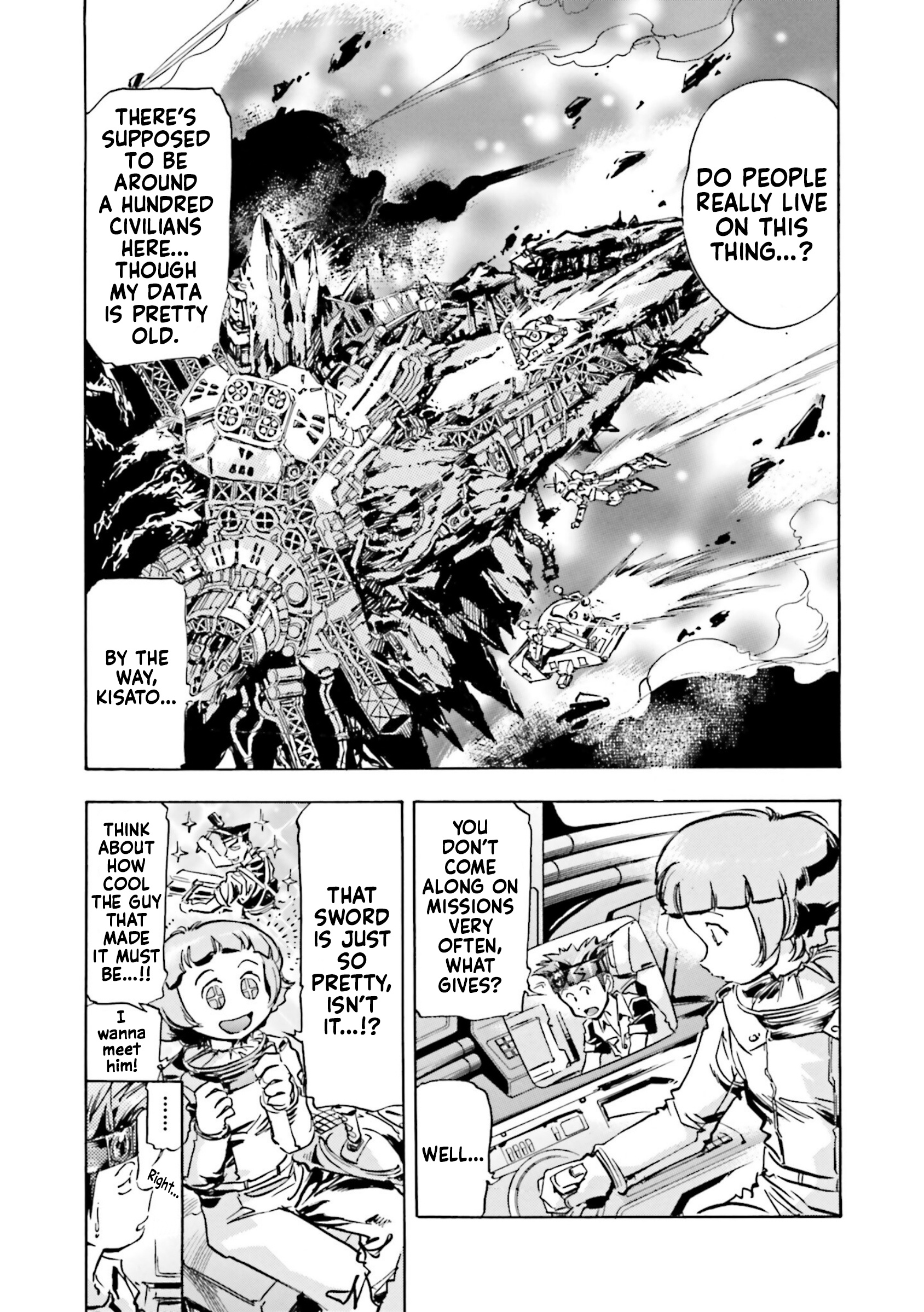 Mobile Suit Gundam Seed Astray R - Vol.1 Chapter 2: Graveyard 01