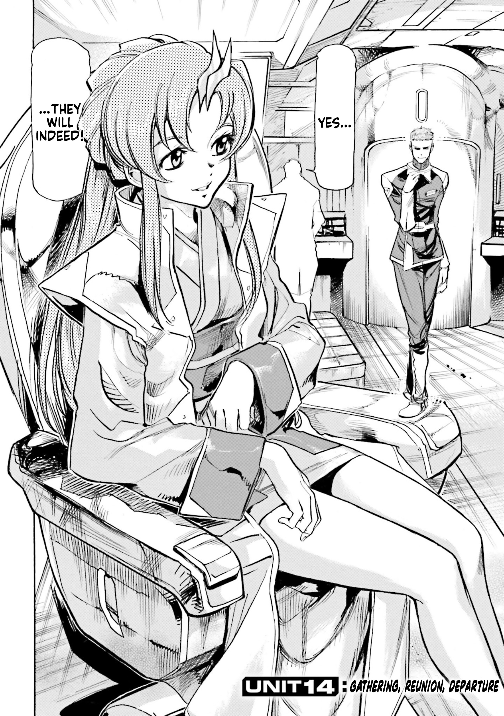 Mobile Suit Gundam Seed Astray R - Vol.3 Chapter 14: Gathering, Reunion, Departure