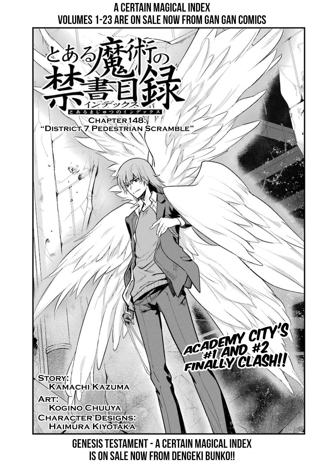 To Aru Majutsu No Kinsho Mokuroku - Vol.24 Chapter 148: District 7 Pedestrian Scramble