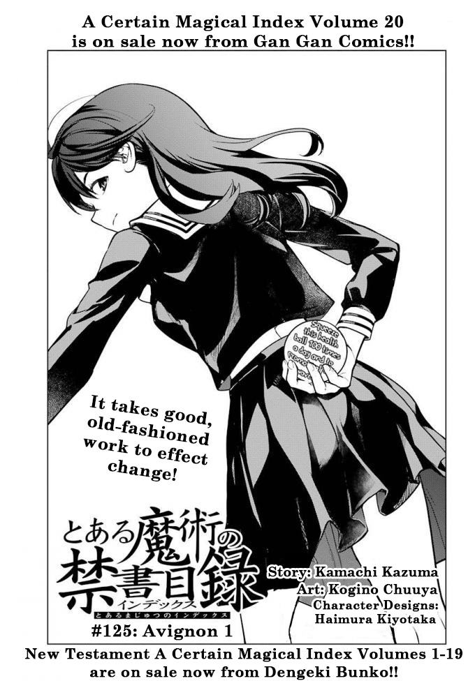 To Aru Majutsu No Kinsho Mokuroku - Chapter 125