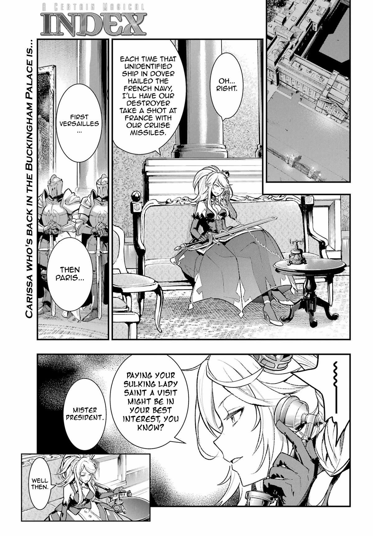 To Aru Majutsu No Kinsho Mokuroku - Chapter 185: The Meeting