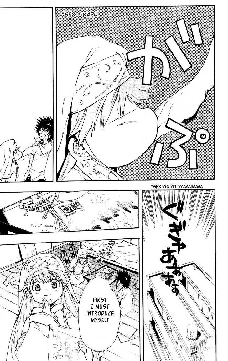 To Aru Majutsu No Kinsho Mokuroku - Vol.1 Chapter 2 : The Girl Who S Called Index