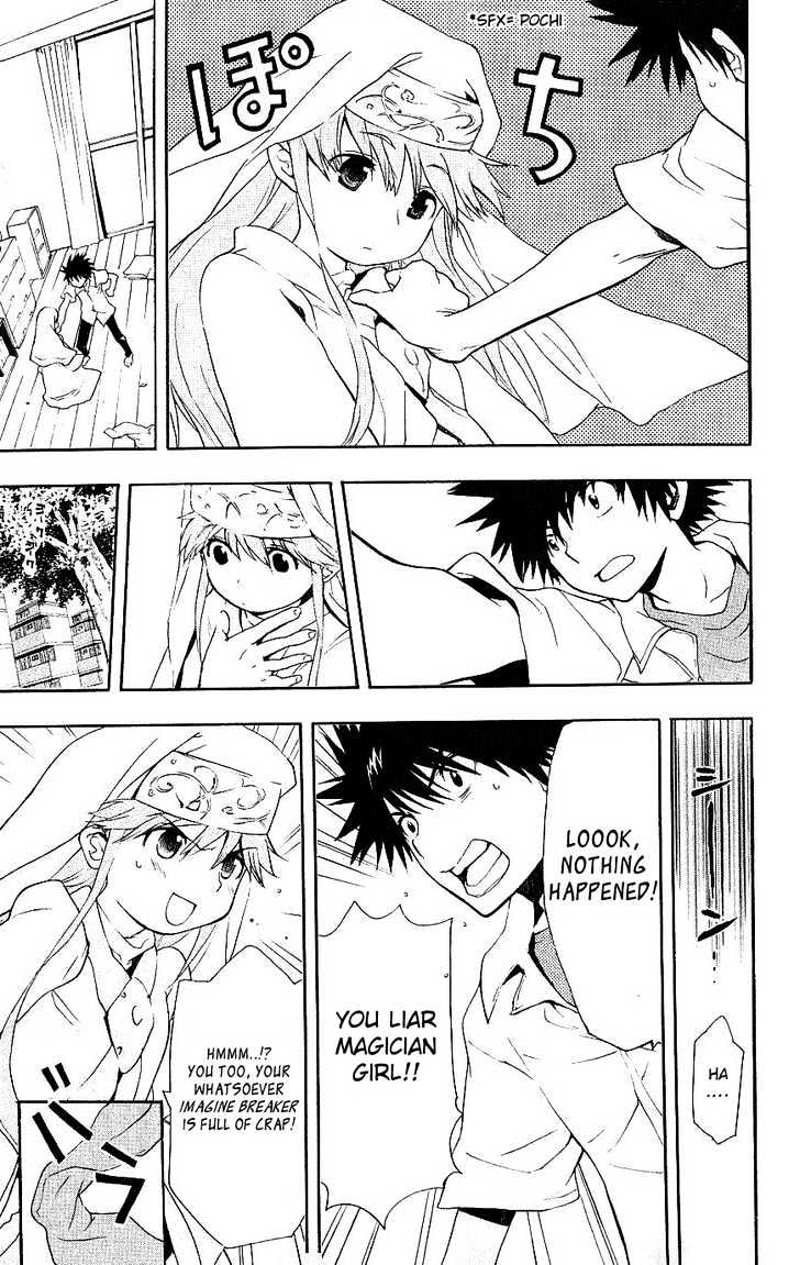 To Aru Majutsu No Kinsho Mokuroku - Vol.1 Chapter 2 : The Girl Who S Called Index