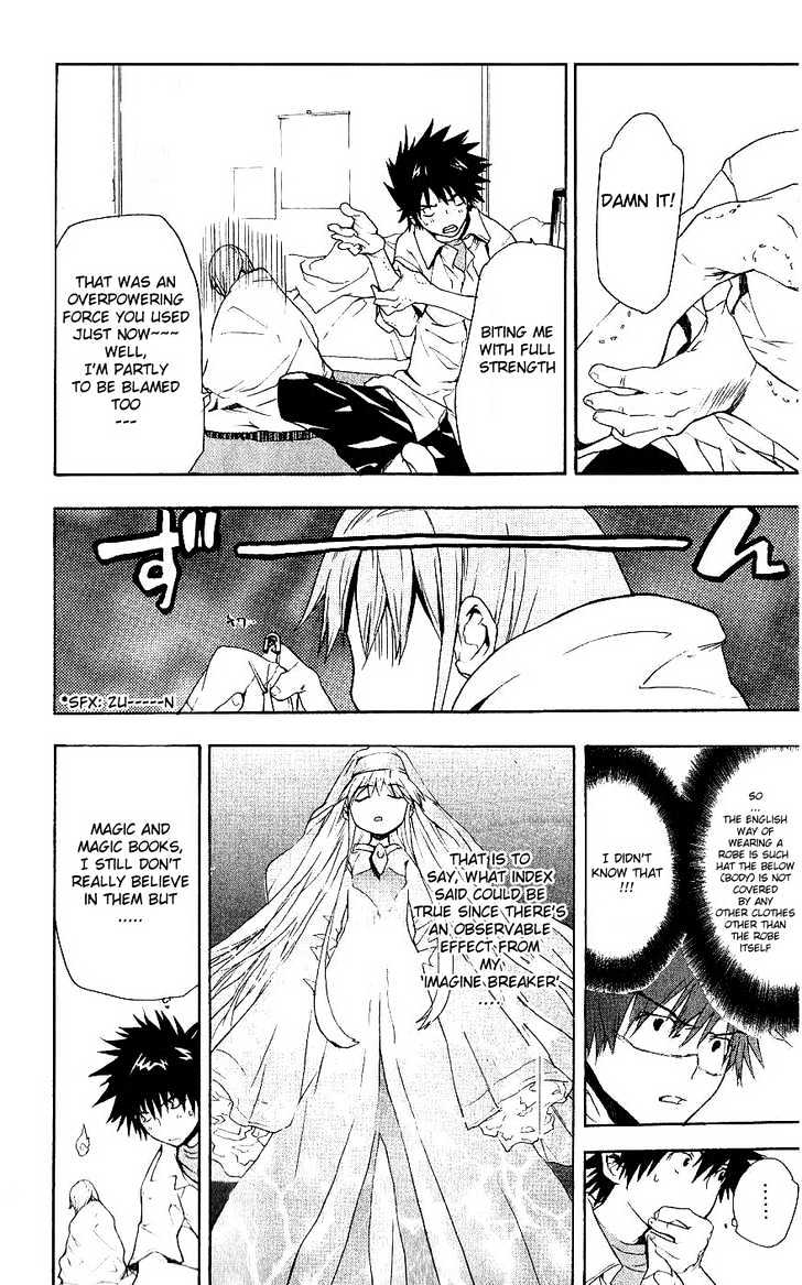 To Aru Majutsu No Kinsho Mokuroku - Vol.1 Chapter 2 : The Girl Who S Called Index