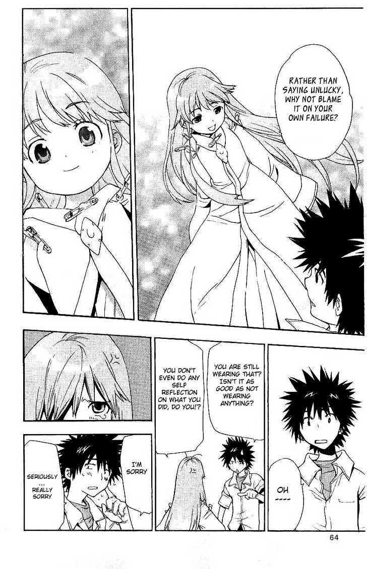 To Aru Majutsu No Kinsho Mokuroku - Vol.1 Chapter 2 : The Girl Who S Called Index