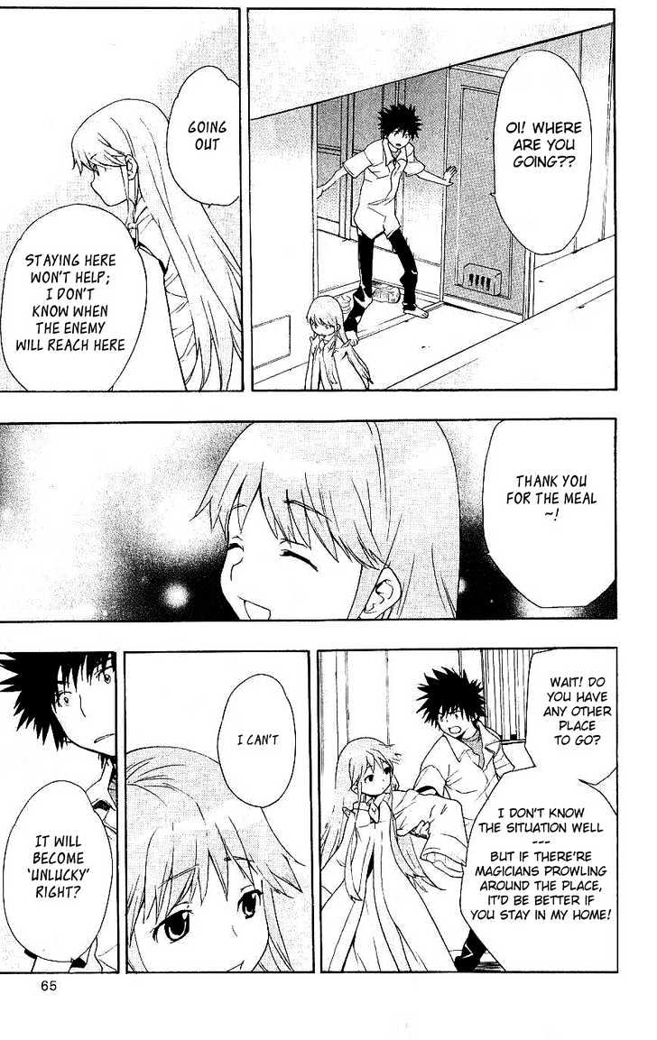 To Aru Majutsu No Kinsho Mokuroku - Vol.1 Chapter 2 : The Girl Who S Called Index