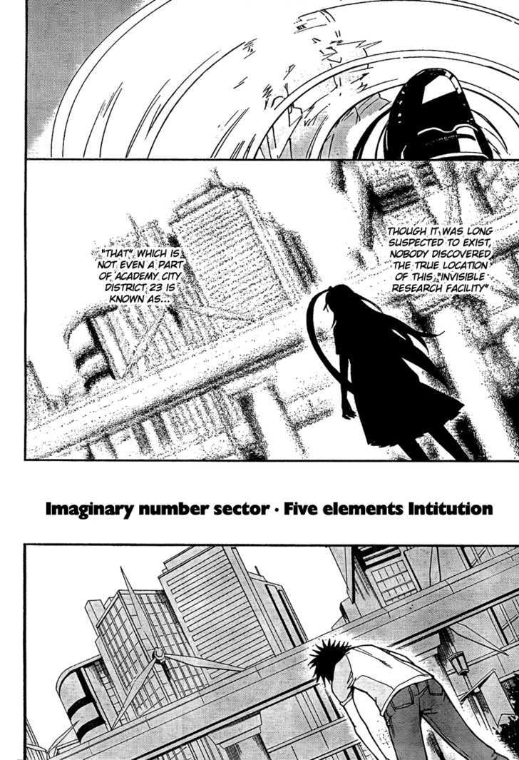 To Aru Majutsu No Kinsho Mokuroku - Vol.7 Chapter 34 : Imaginary District Number, Five Elements Institution