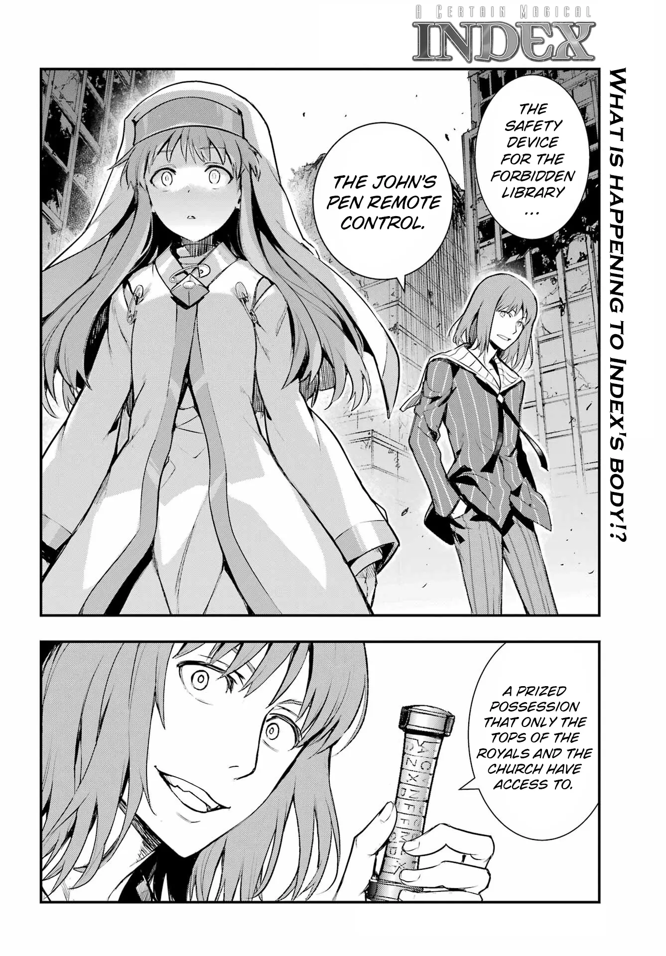 To Aru Majutsu No Kinsho Mokuroku - Chapter 196: Index's Remote Control