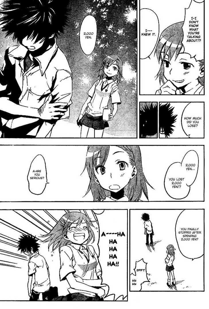 To Aru Majutsu No Kinsho Mokuroku - Vol.3 Chapter 11 : Mikoto Misaka