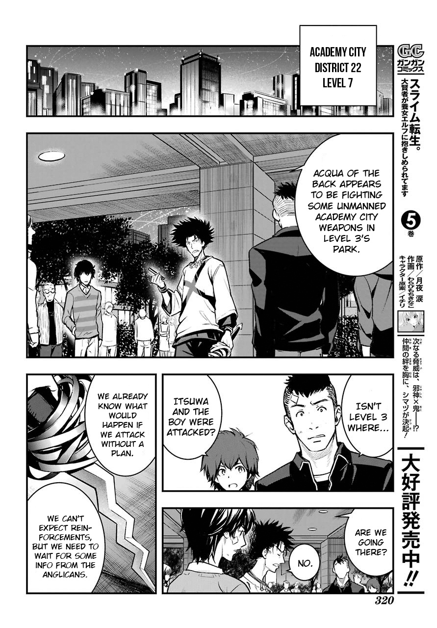 To Aru Majutsu No Kinsho Mokuroku - Vol.25 Chapter 155: The Expected Time