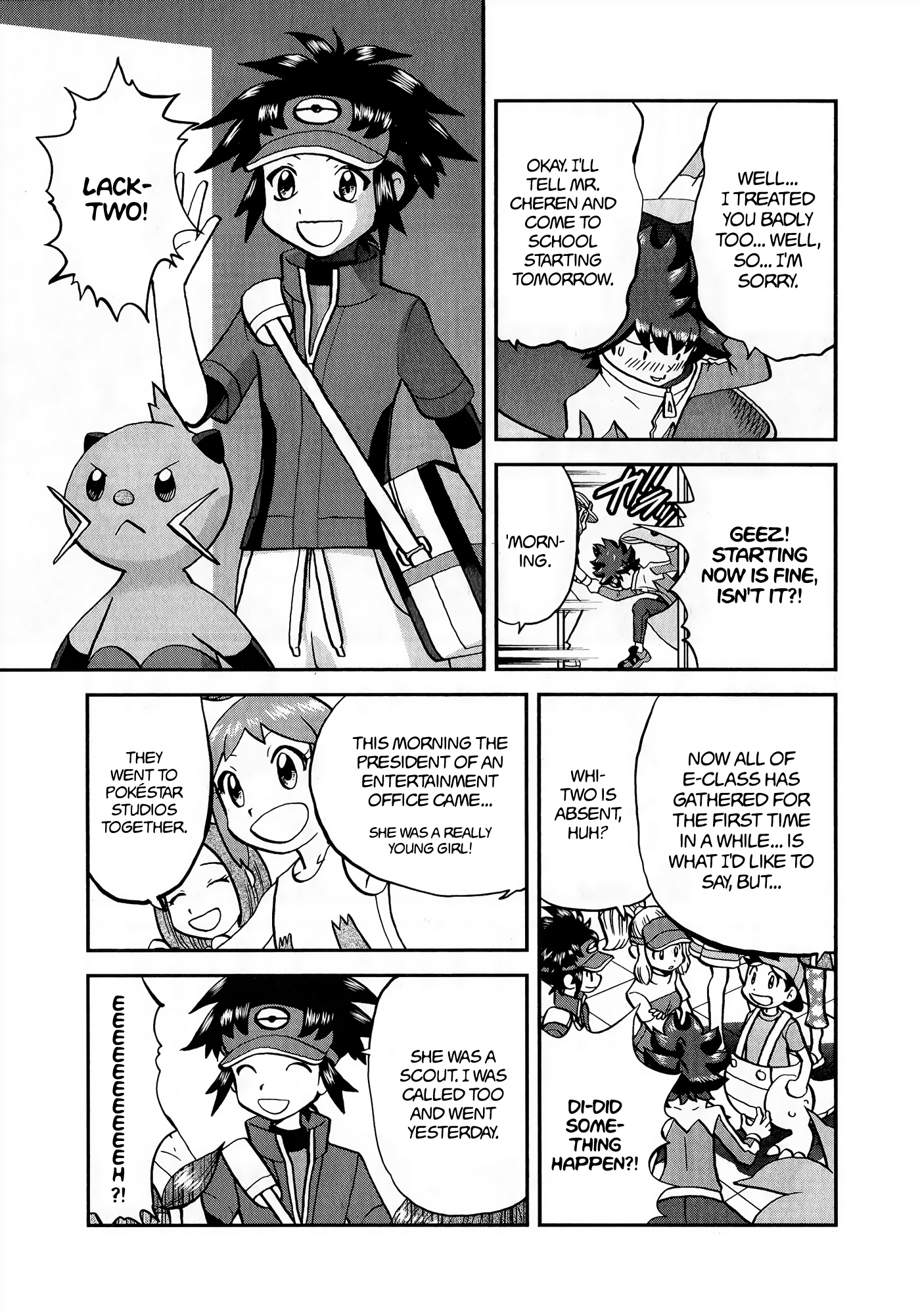 Pocket Monster Special - Vol.55 Chapter 548: Epilogue - Graduation Ceremony