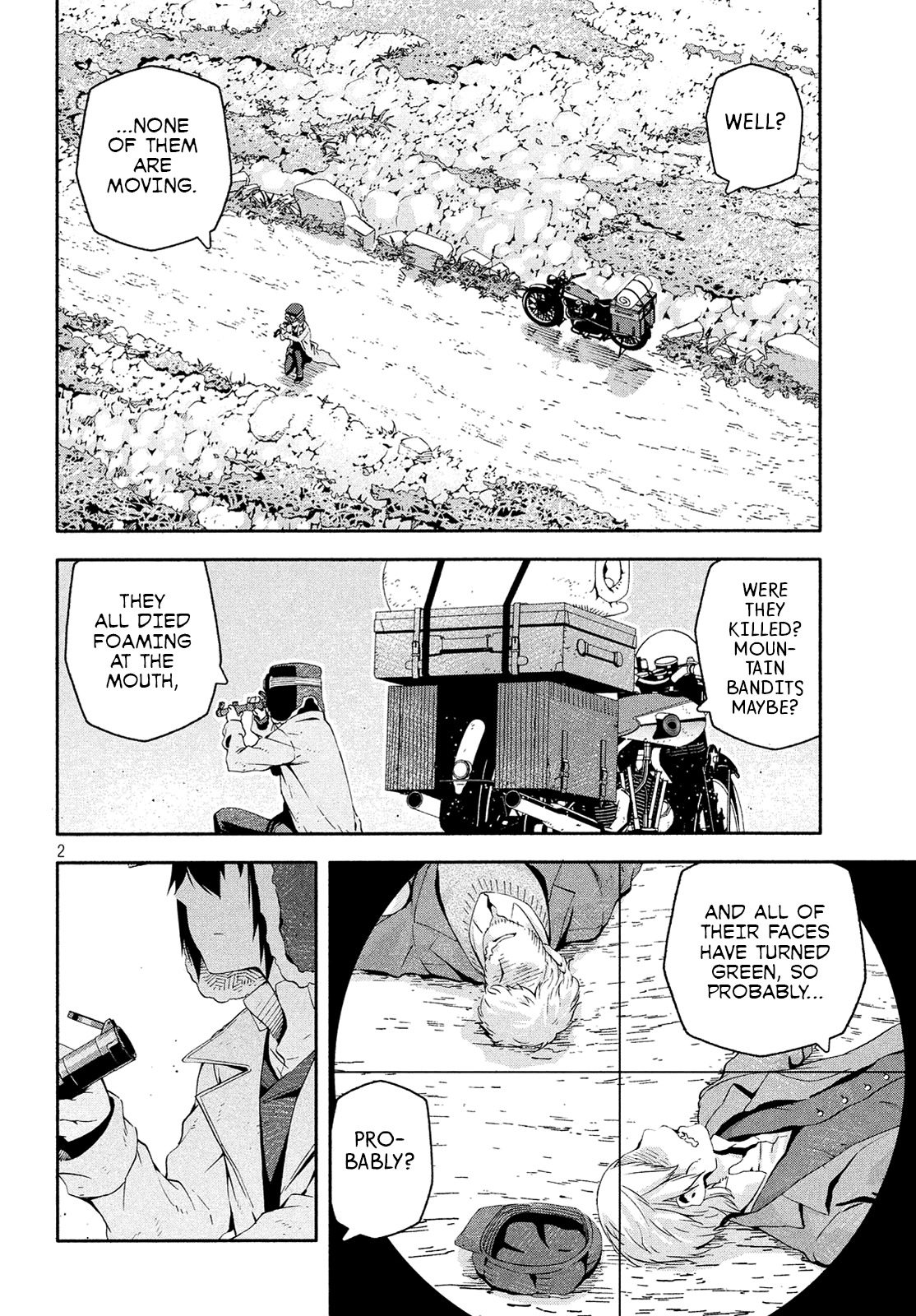 Kino's Journey - Vol.3 Chapter 12.5: Epilogue: Amidst The Clouds・A -Blinder・A-