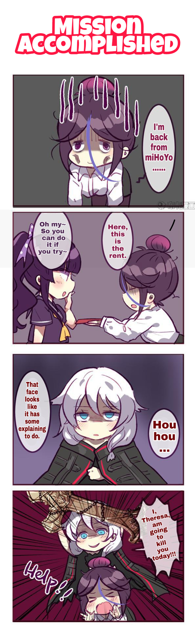 Houkai Gakuen 4-Koma - Chapter 156