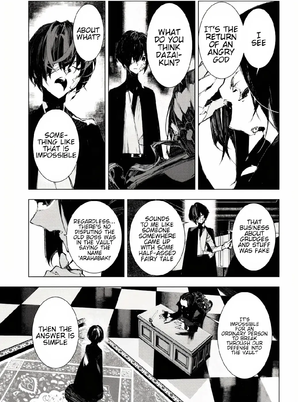 Bungou Stray Dogs: Dazai, Chuuya, Juugo-Sai - Chapter 4