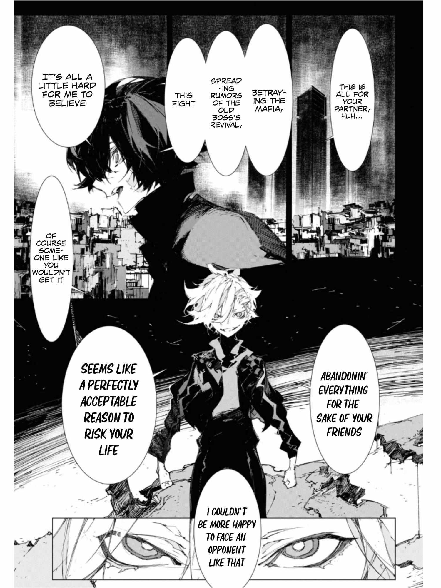 Bungou Stray Dogs: Dazai, Chuuya, Juugo-Sai - Chapter 16