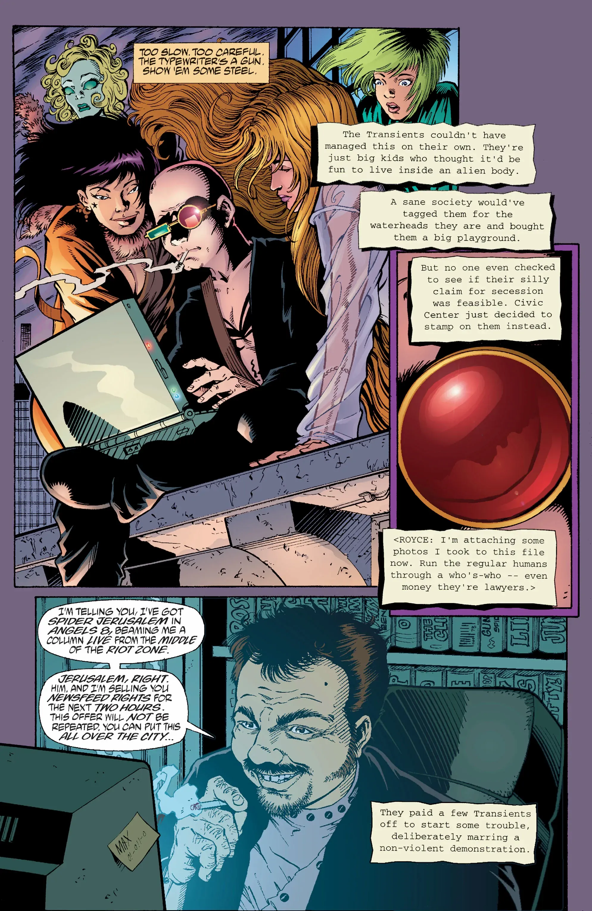 Transmetropolitan - Chapter 3