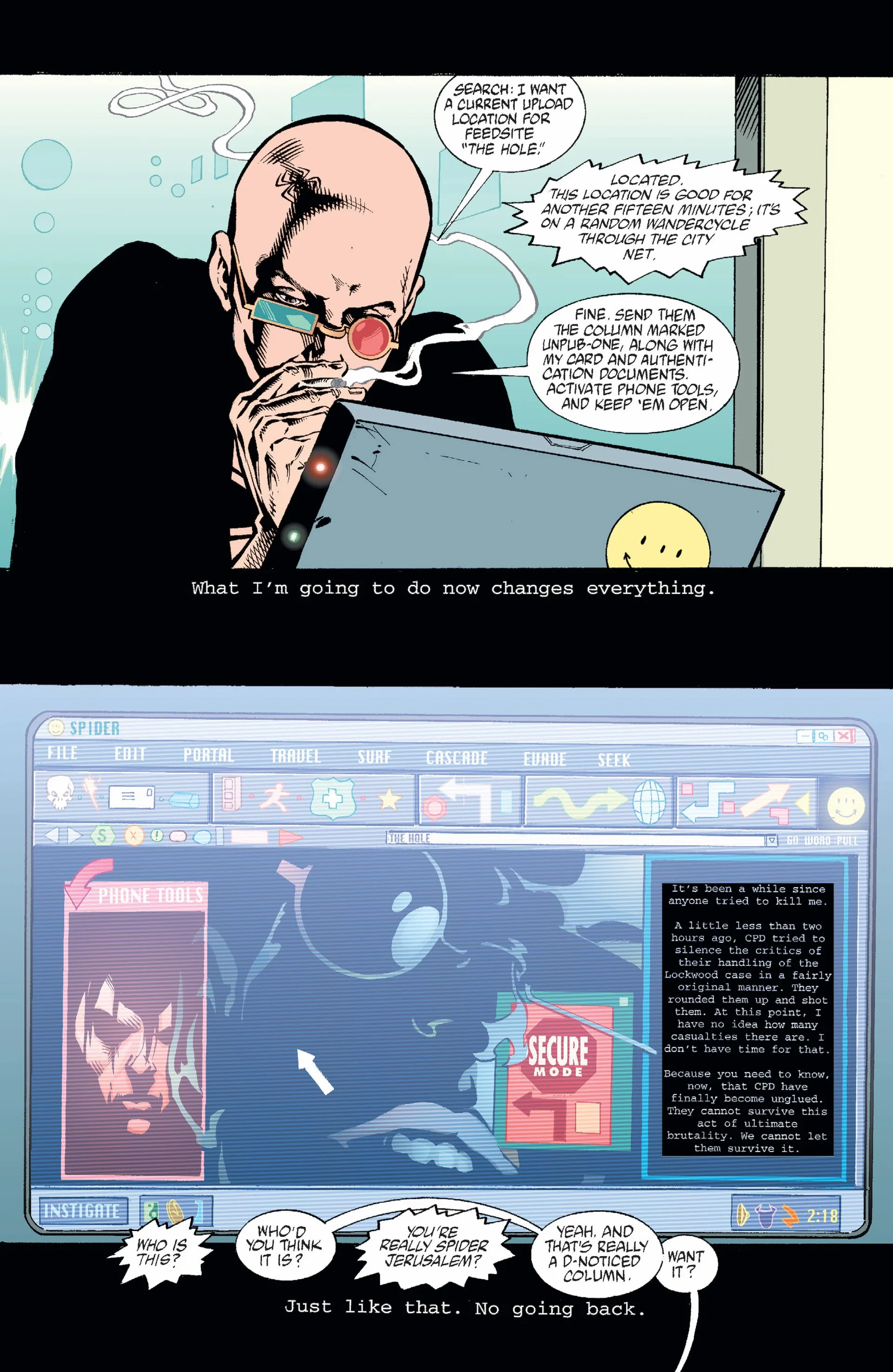 Transmetropolitan - Chapter 32