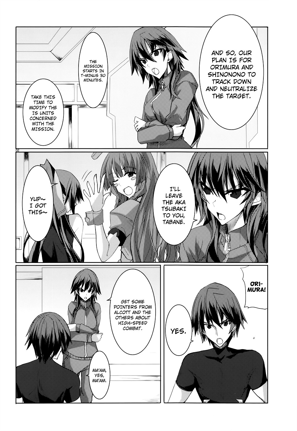 Infinite Stratos - Chapter 23 : Thin Red Line Part 2