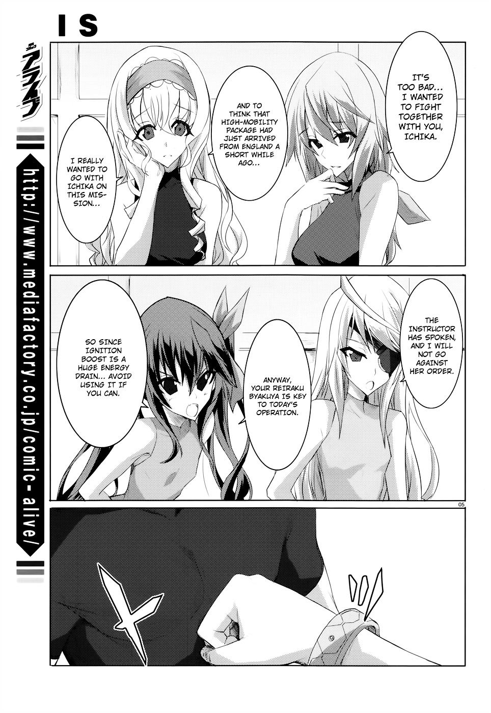 Infinite Stratos - Chapter 23 : Thin Red Line Part 2