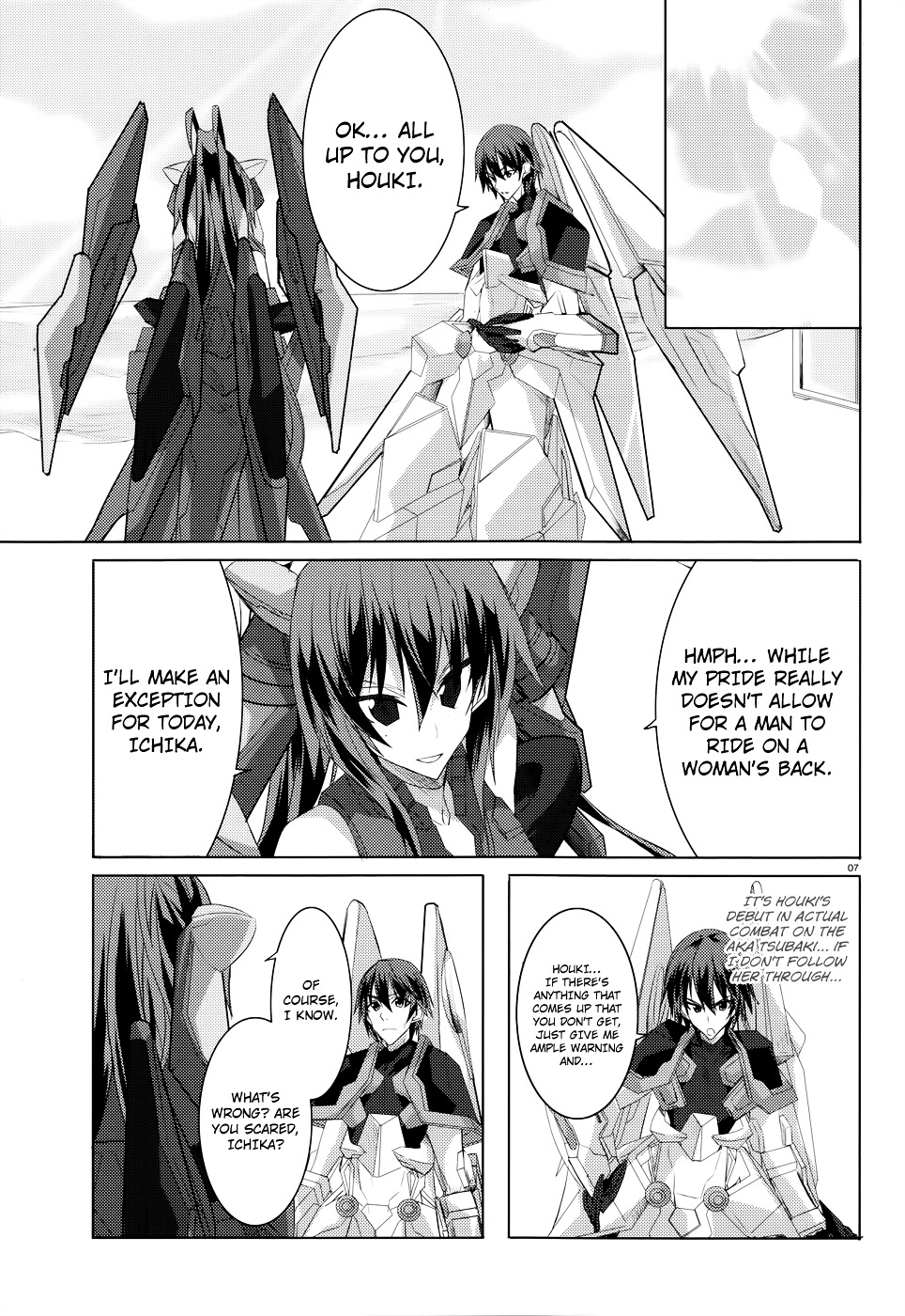 Infinite Stratos - Chapter 23 : Thin Red Line Part 2