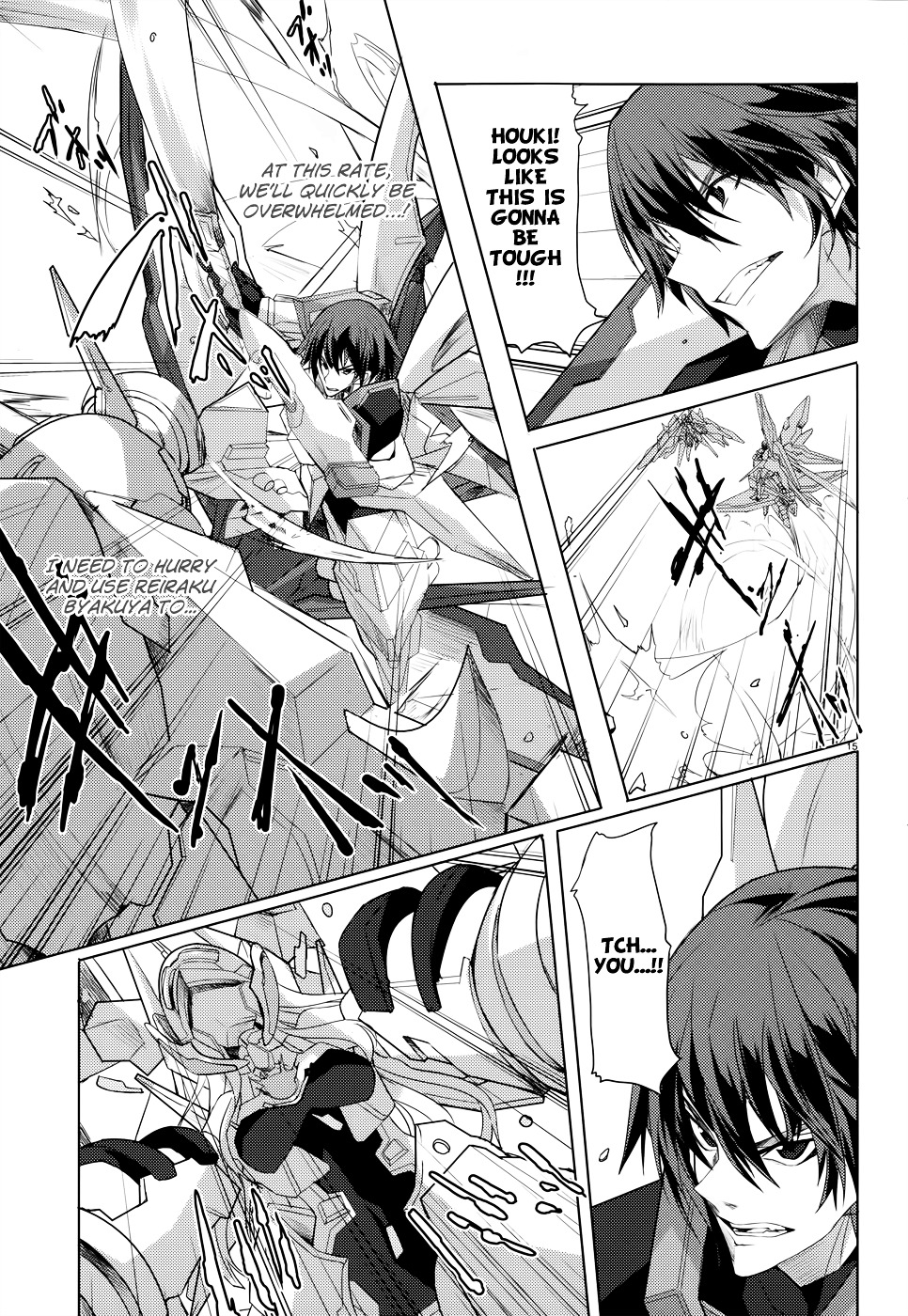 Infinite Stratos - Chapter 23 : Thin Red Line Part 2