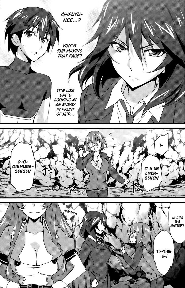 Infinite Stratos - Vol.5 Chapter 26 : Thin Red Line 1