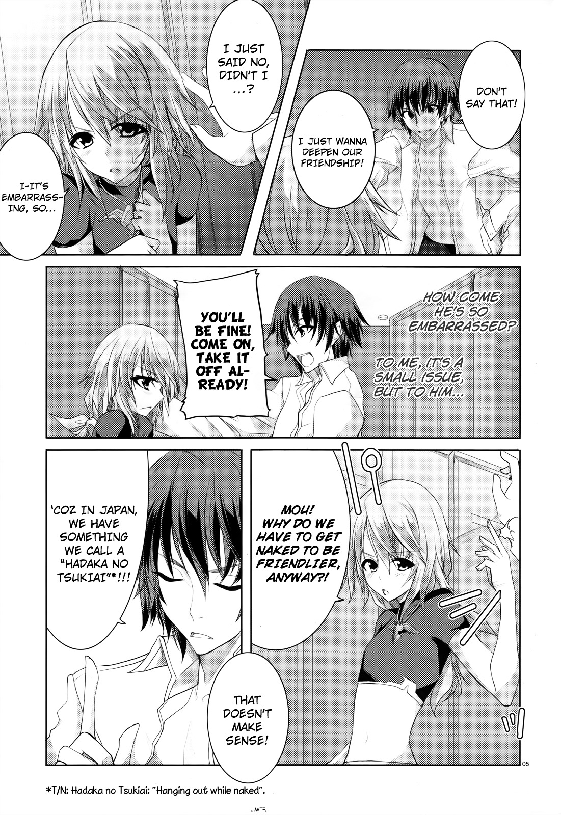 Infinite Stratos - Chapter 14 : Blue Days/Red Switch Part 2