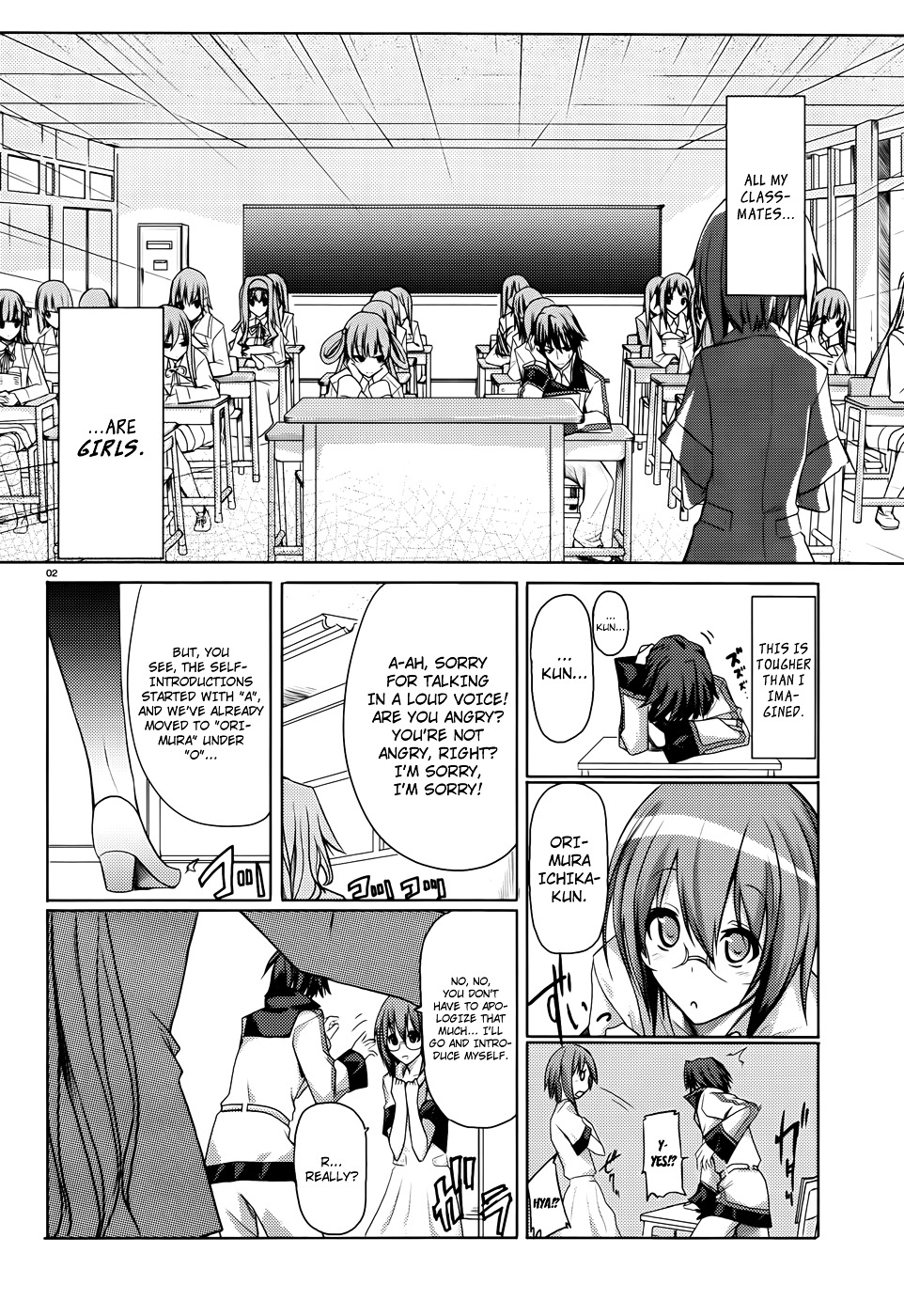 Infinite Stratos - Chapter 1 : All My Classmates Are Girls