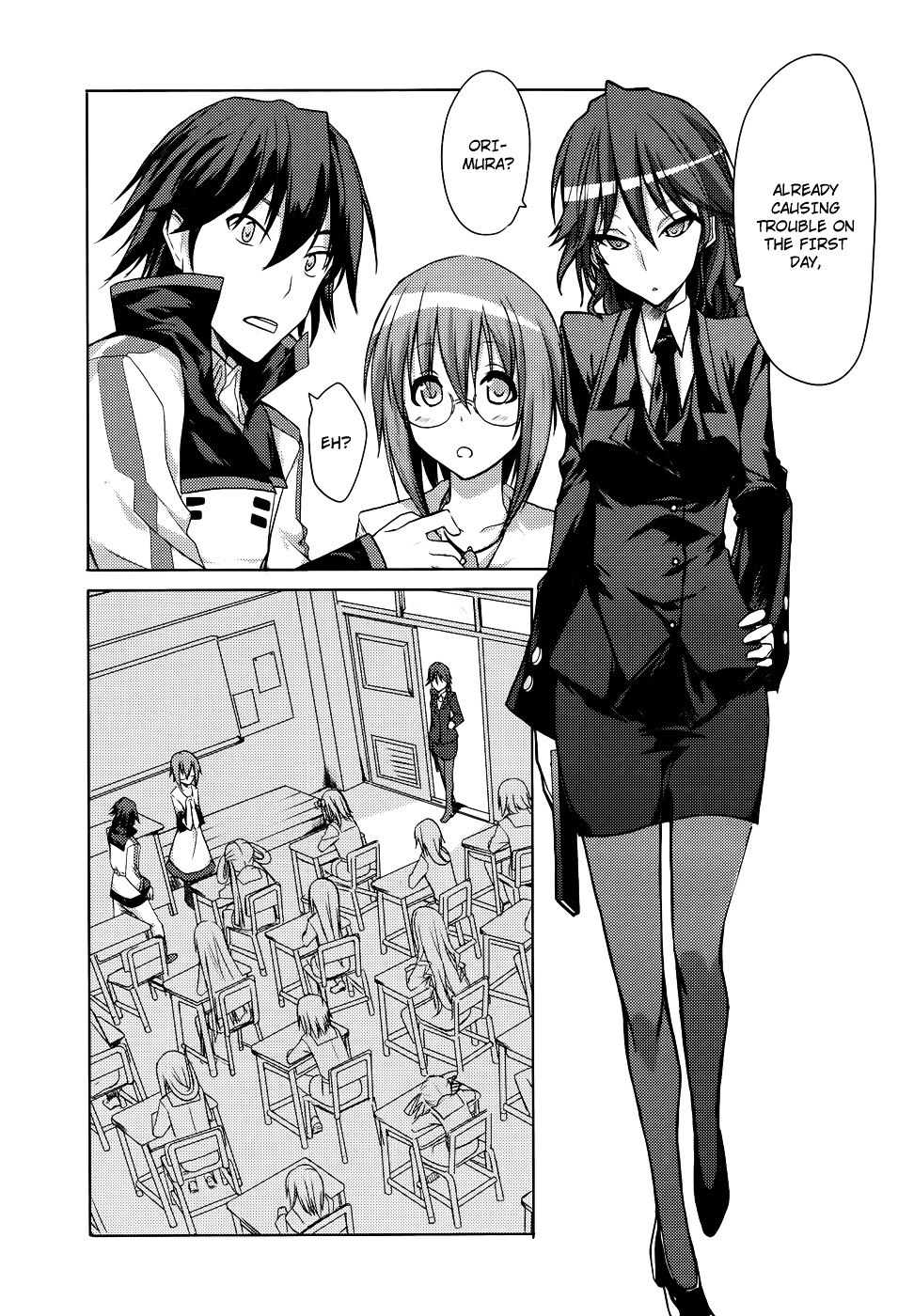 Infinite Stratos - Chapter 1 : All My Classmates Are Girls