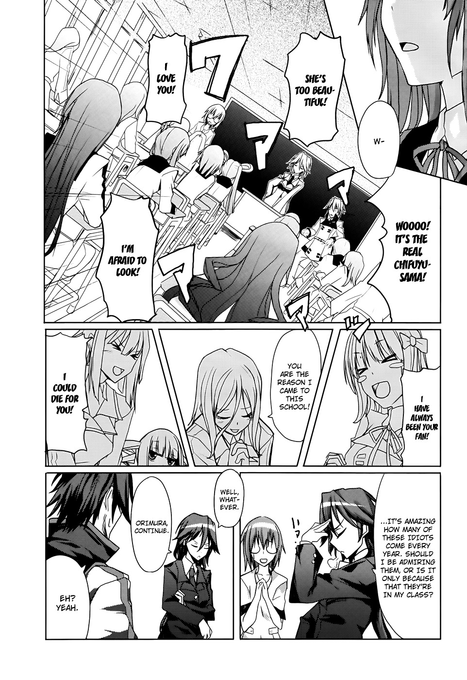 Infinite Stratos - Chapter 1 : All My Classmates Are Girls