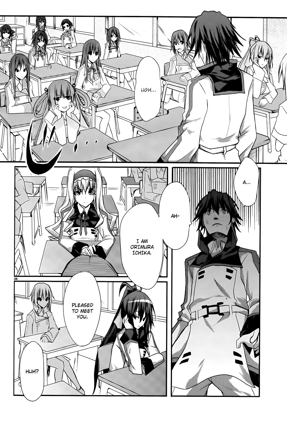 Infinite Stratos - Chapter 1 : All My Classmates Are Girls