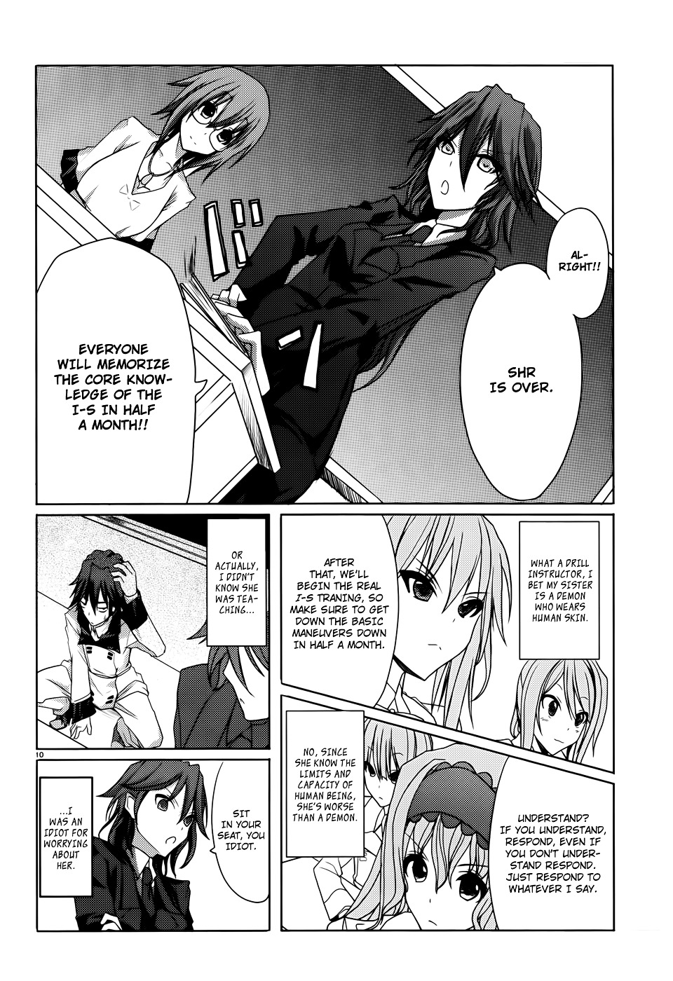 Infinite Stratos - Chapter 1 : All My Classmates Are Girls