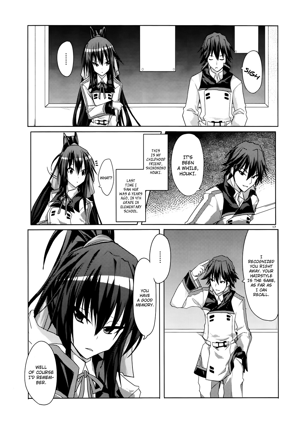 Infinite Stratos - Chapter 1 : All My Classmates Are Girls