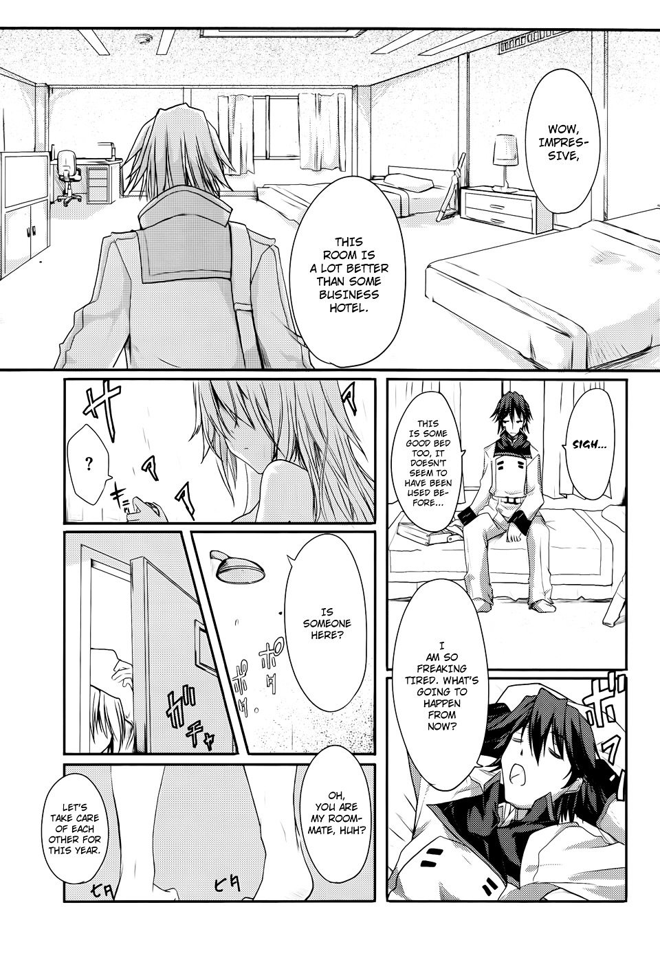 Infinite Stratos - Chapter 1 : All My Classmates Are Girls